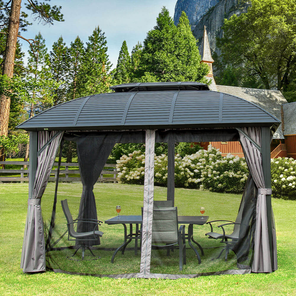 10'x12' Arc Hardtop Gazebo - Image 10