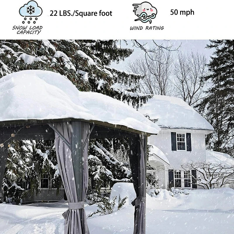 10'x12' Arc Hardtop Gazebo - Image 8