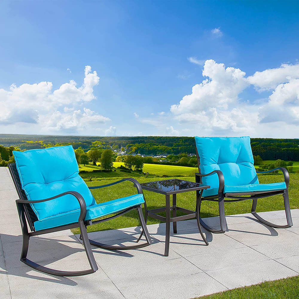 3 Pieces Rocking Chair Set - Image 11