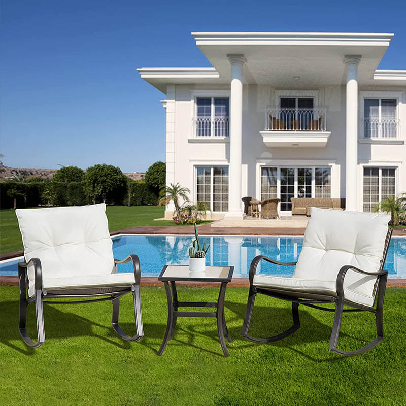 3 Pieces Rocking Chair Set - Image 20