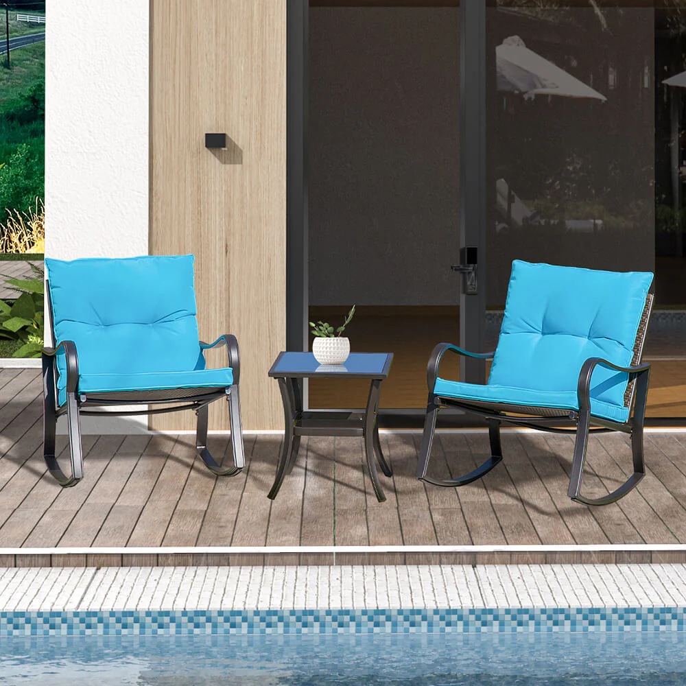 3 Pieces Rocking Chair Set - Image 8