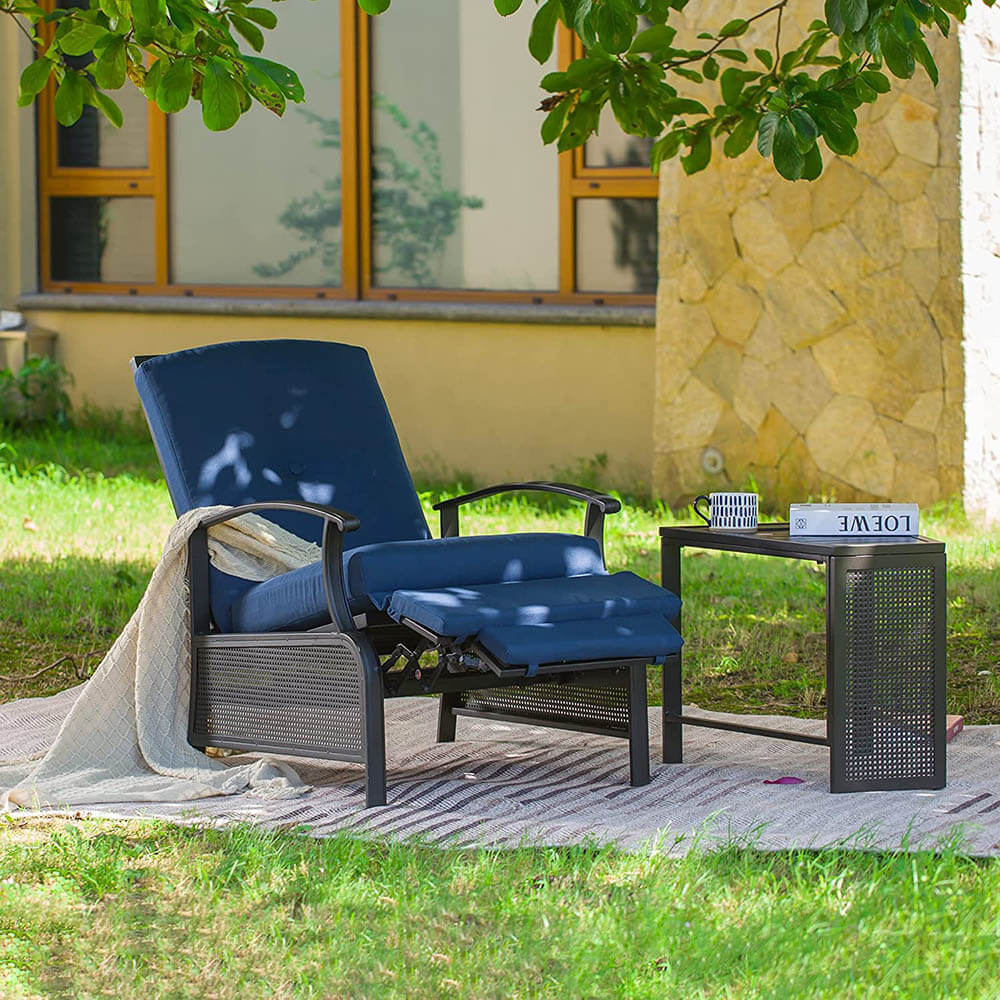 Adjustable Patio Recliner Chair - Image 17