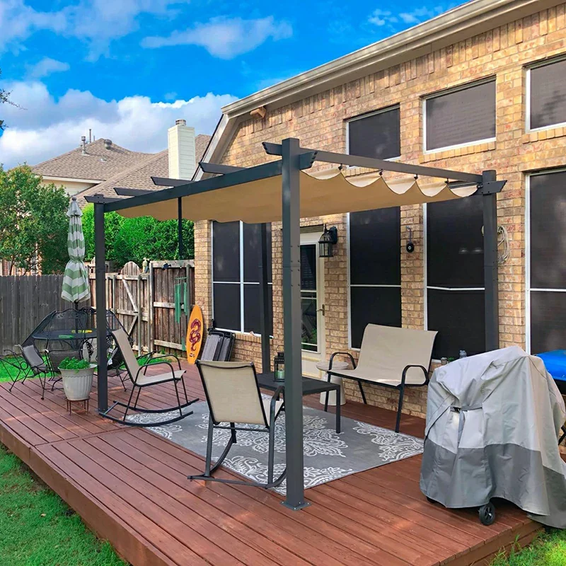Aluminum Outdoor Retractable Pergola - Image 14