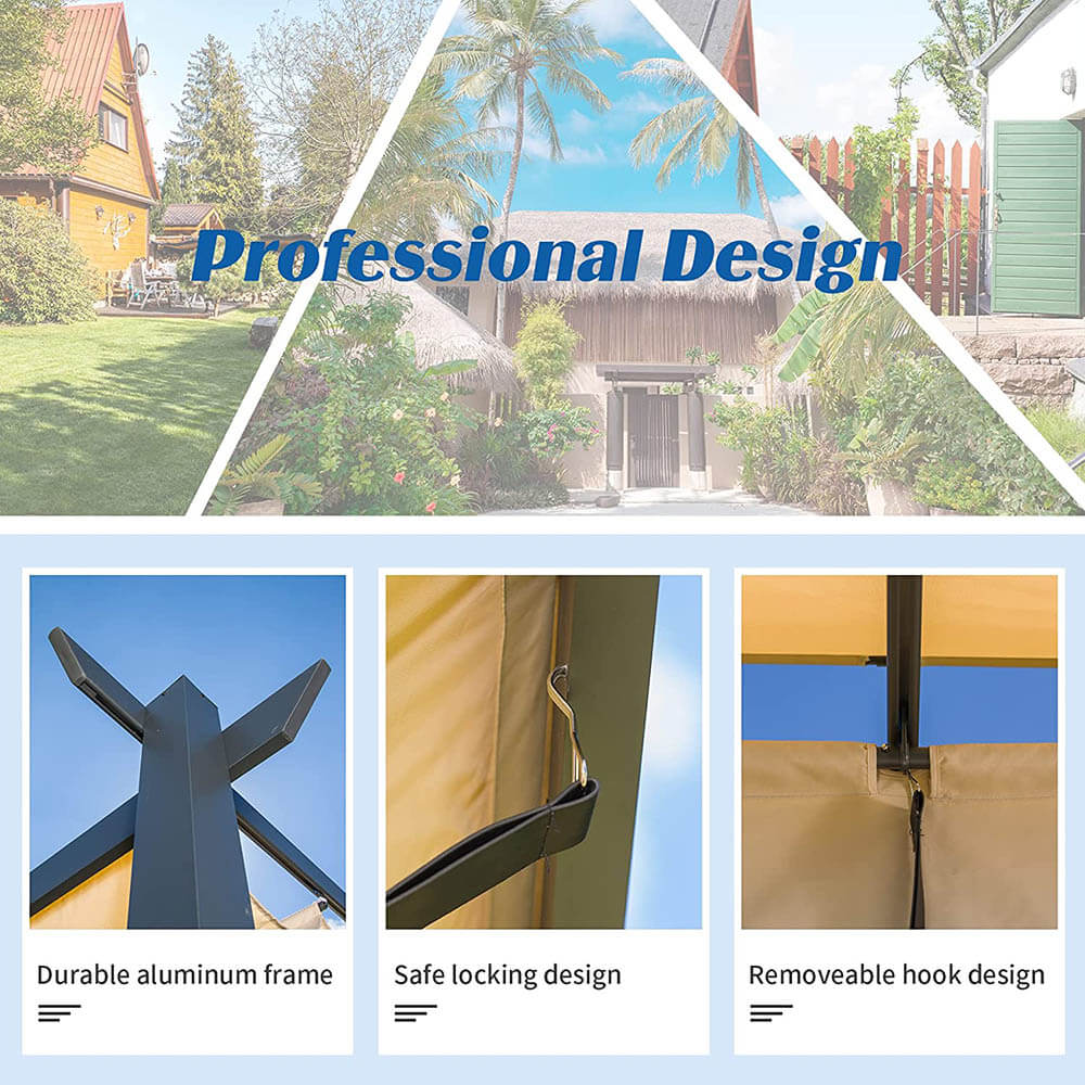 Aluminum Outdoor Retractable Pergola - Image 6
