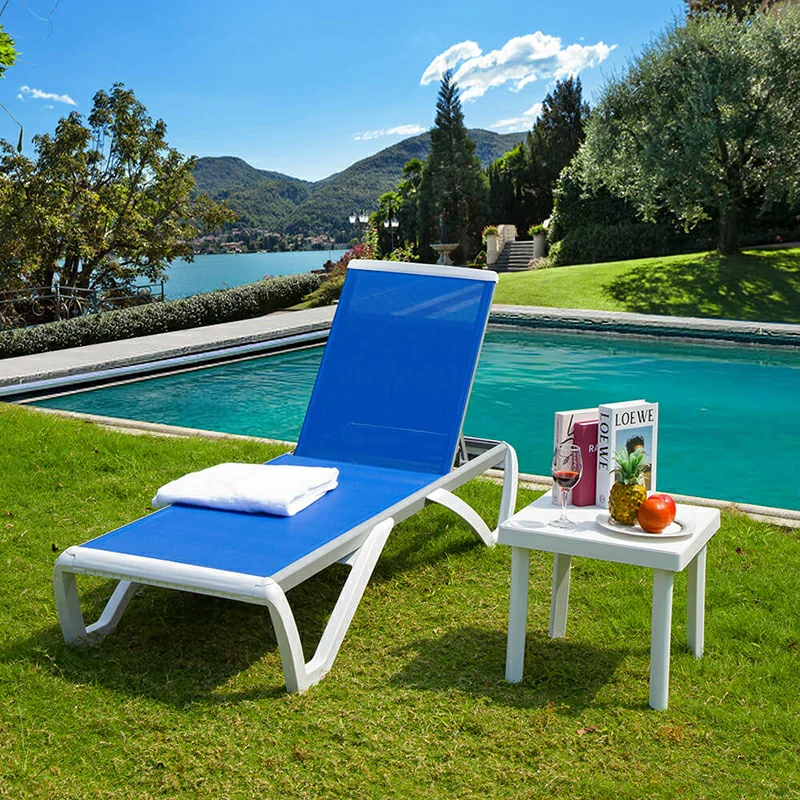 Armless Outdoor Chaise Lounge - Image 16