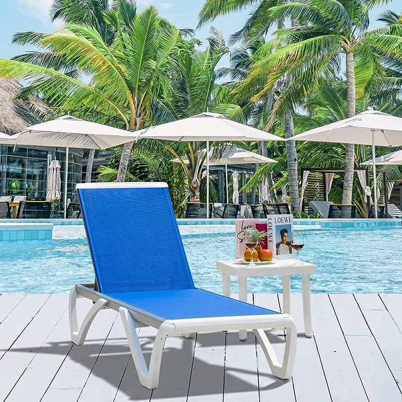 Armless Outdoor Chaise Lounge - Image 17