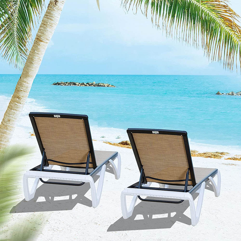 Armless Outdoor Chaise Lounge - Image 24
