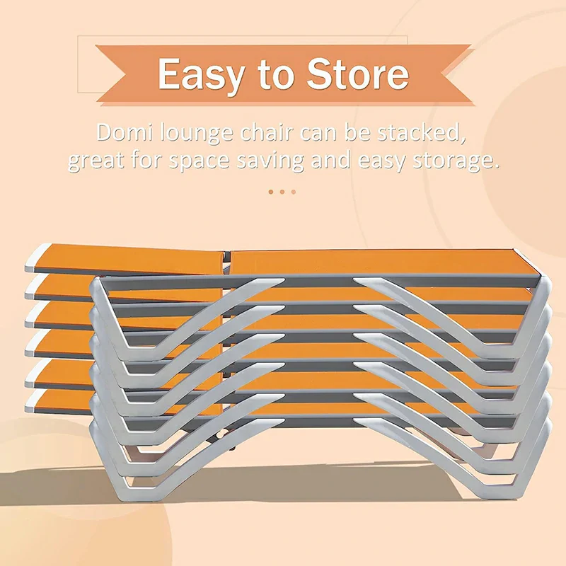 Armless Outdoor Chaise Lounge - Image 33