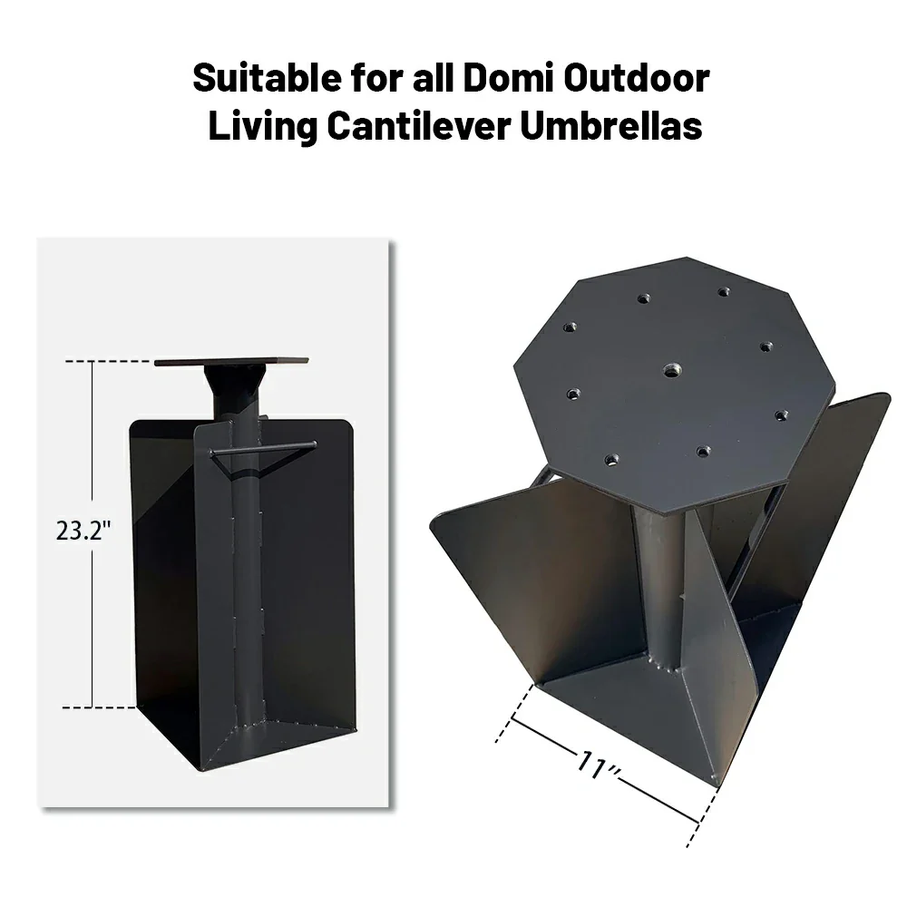 Cantilever Patio Umbrella Base In-Ground - Image 3