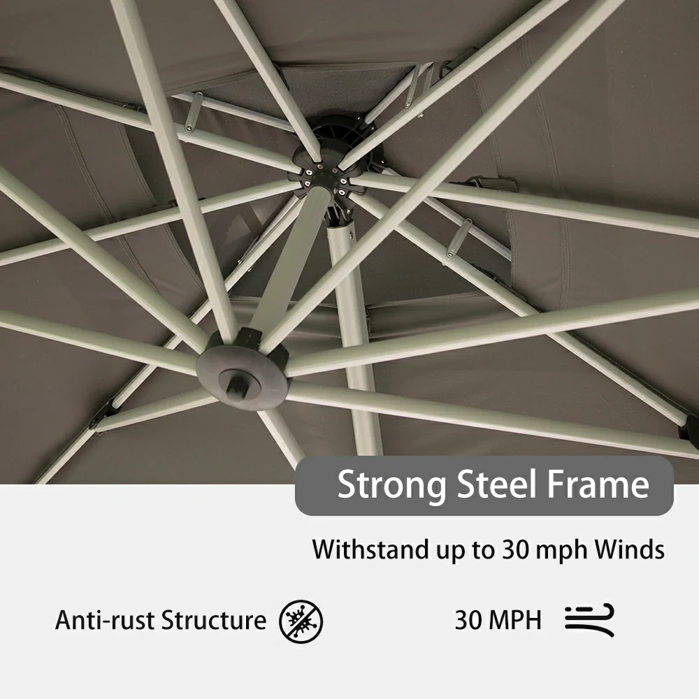 Cantilever Patio Umbrella - Rectangular - Image 25