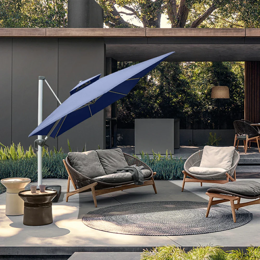 Cantilever Patio Umbrella - Rectangular - Image 29