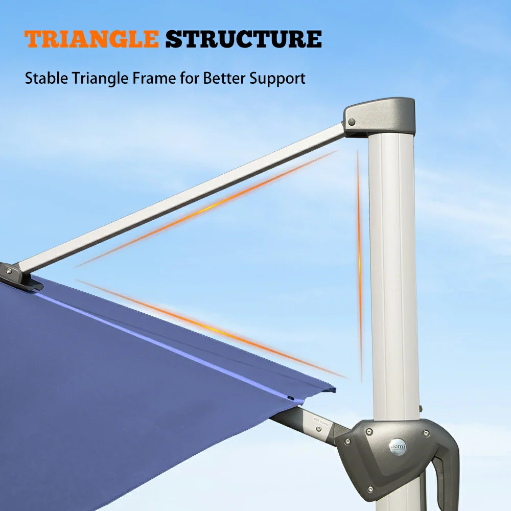 Cantilever Patio Umbrella - Rectangular - Image 36
