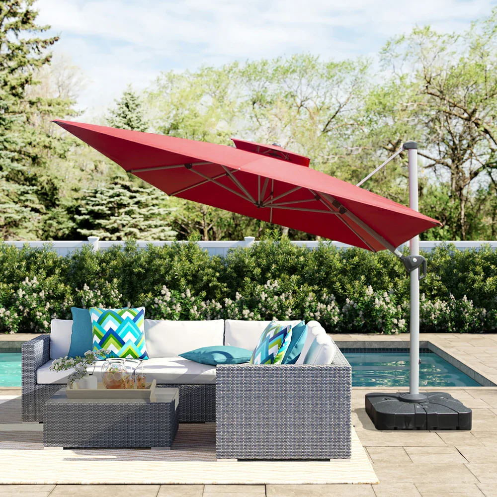 Cantilever Patio Umbrella - Rectangular - Image 48