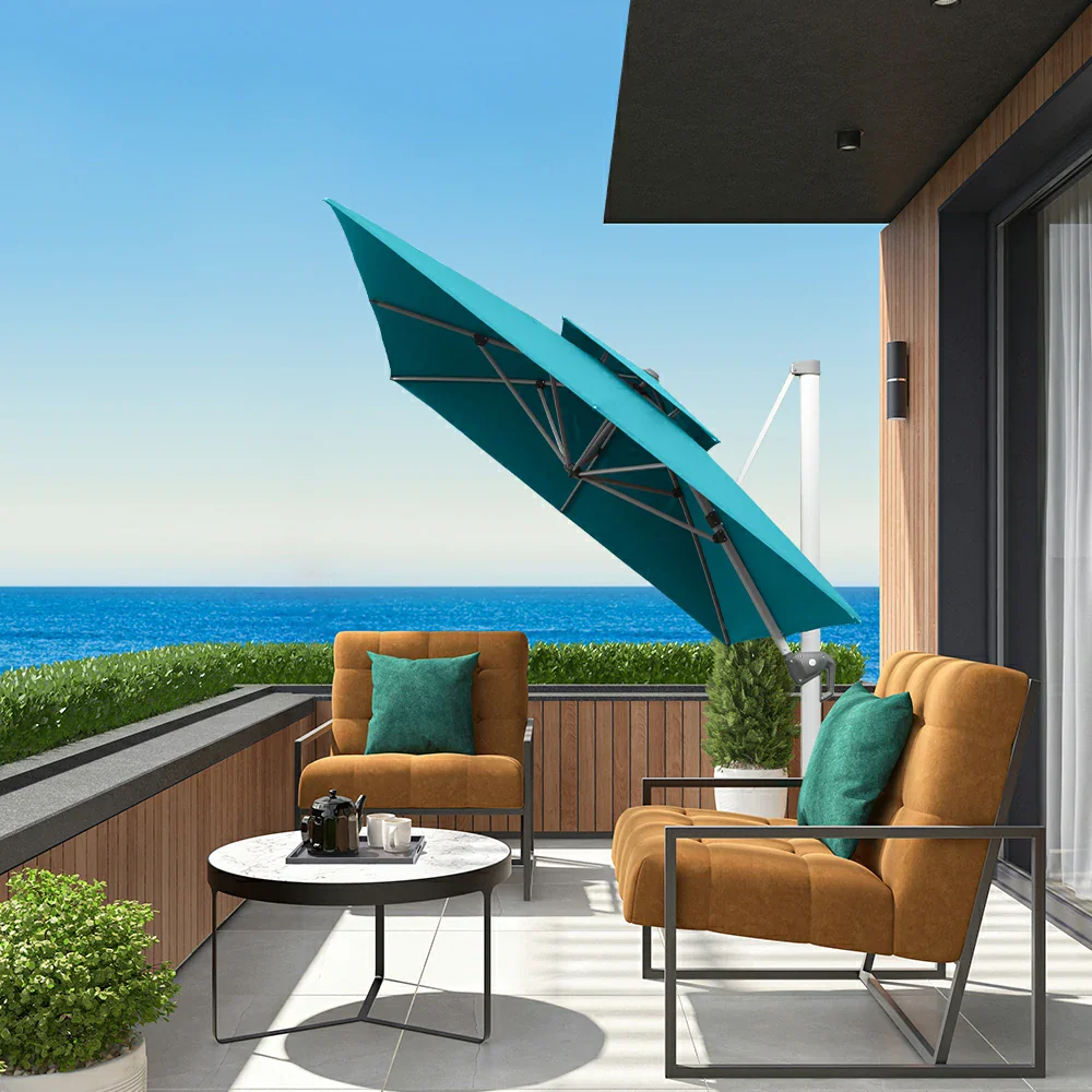 Cantilever Patio Umbrella - Rectangular - Image 49