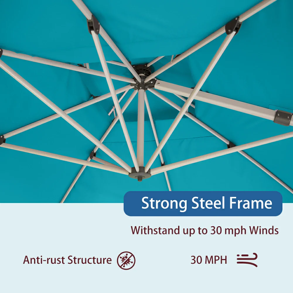 Cantilever Patio Umbrella - Rectangular - Image 54