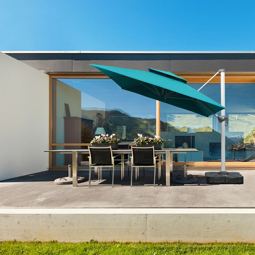 Cantilever Patio Umbrella - Rectangular - Image 58