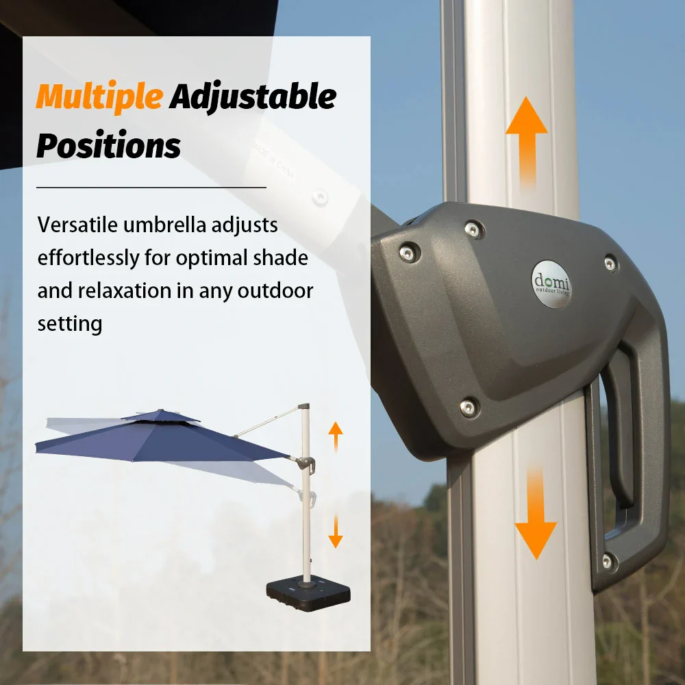 Cantilever Patio Umbrella - Round - Image 26