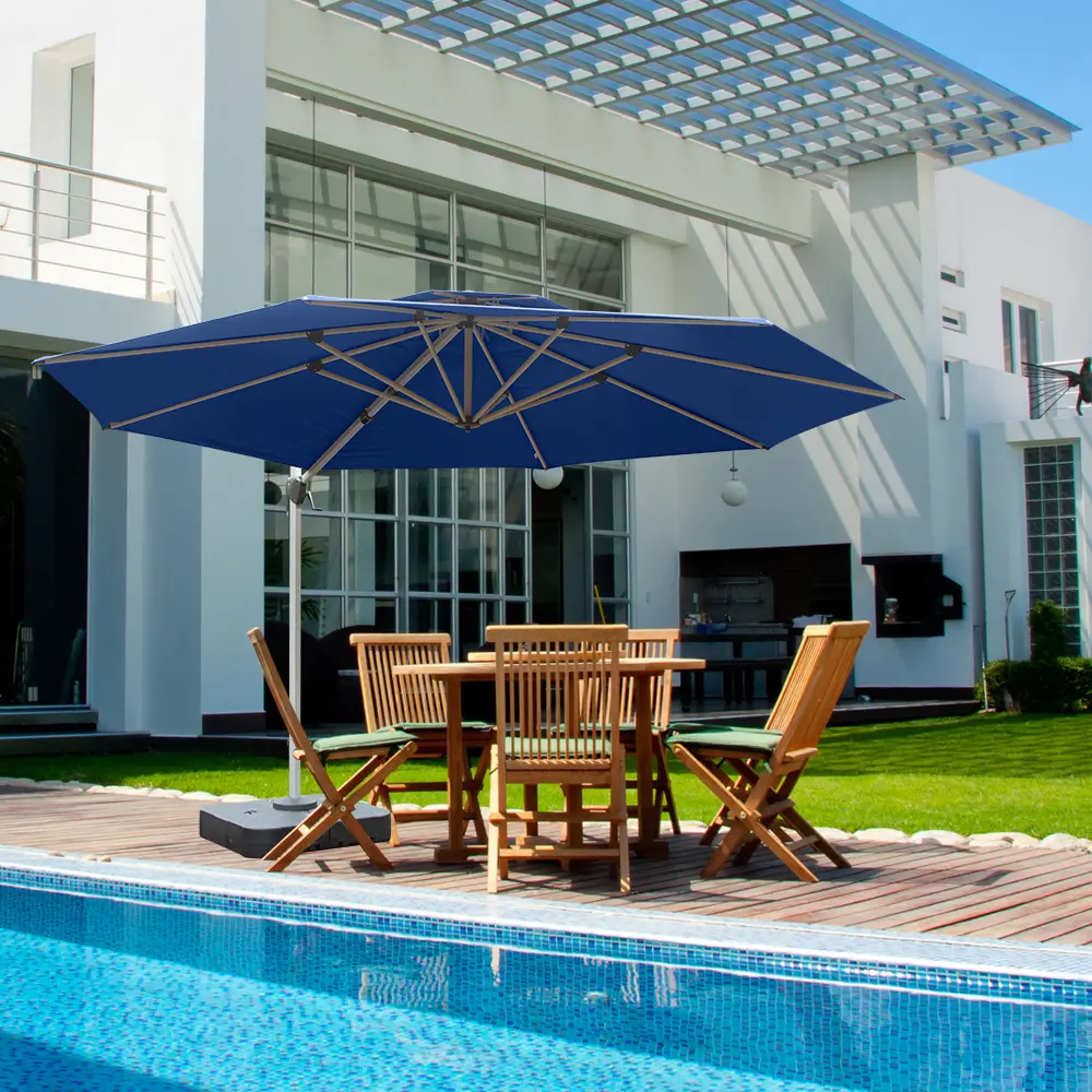 Cantilever Patio Umbrella - Round - Image 29