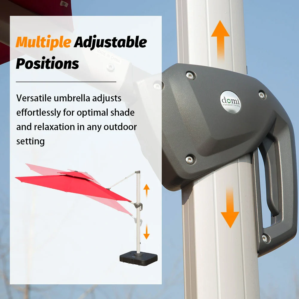 Cantilever Patio Umbrella - Round - Image 35