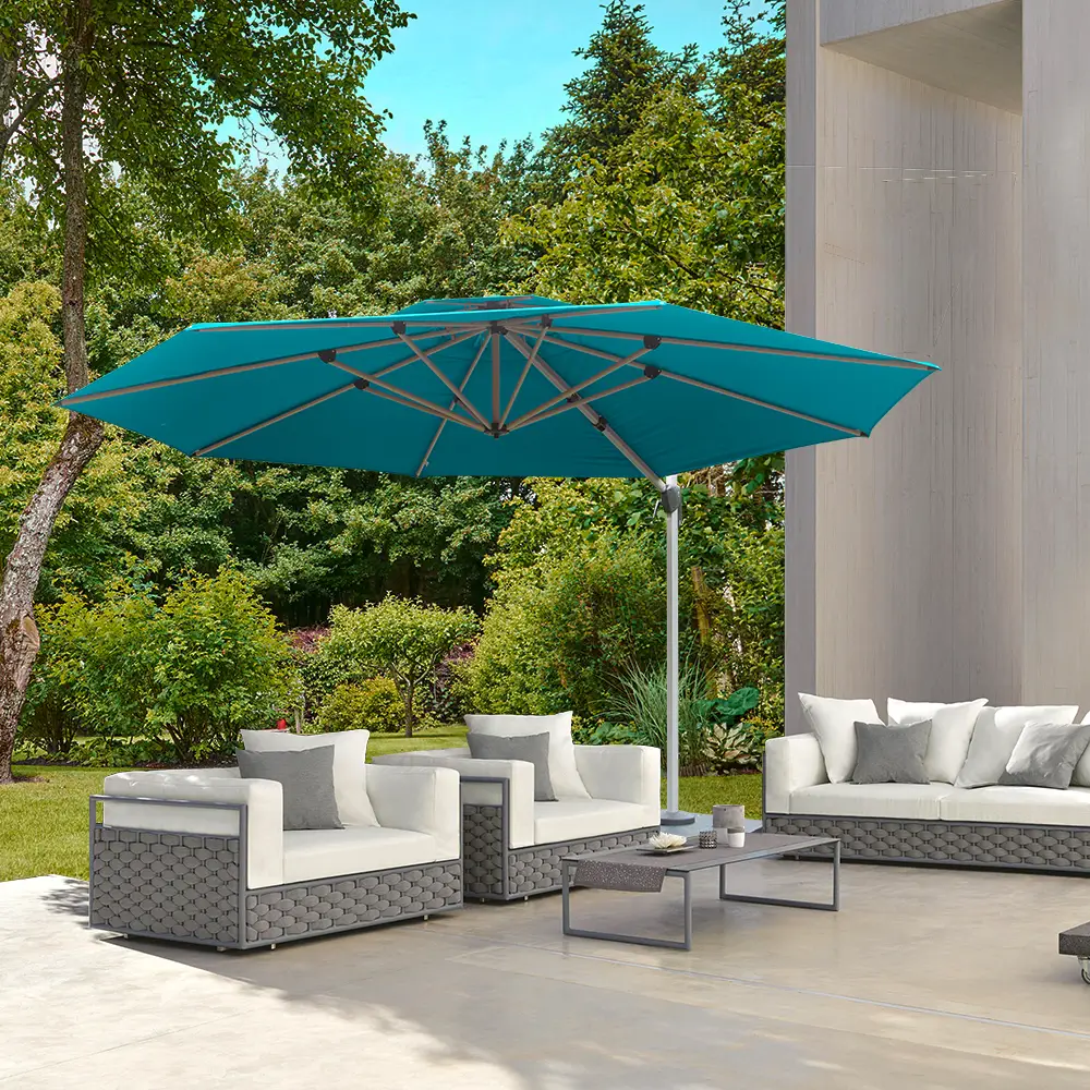 Cantilever Patio Umbrella - Round - Image 48