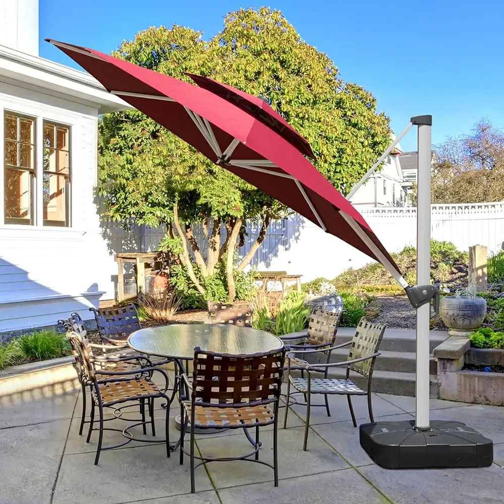 Cantilever Patio Umbrella - Round - Image 49