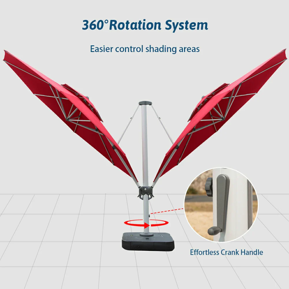 Cantilever Patio Umbrella - Round - Image 53