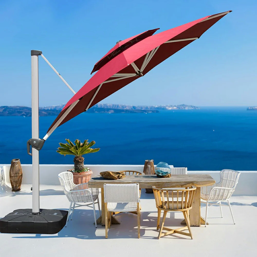 Cantilever Patio Umbrella - Round - Image 58