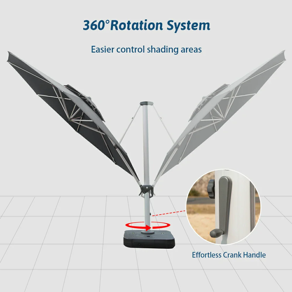 Cantilever Patio Umbrella - Round - Image 63