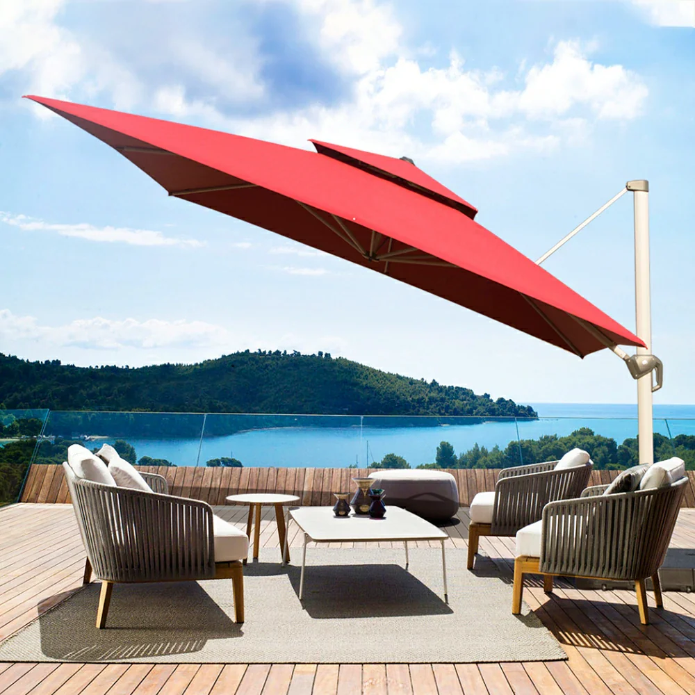 Cantilever Patio Umbrella - Square - Image 10