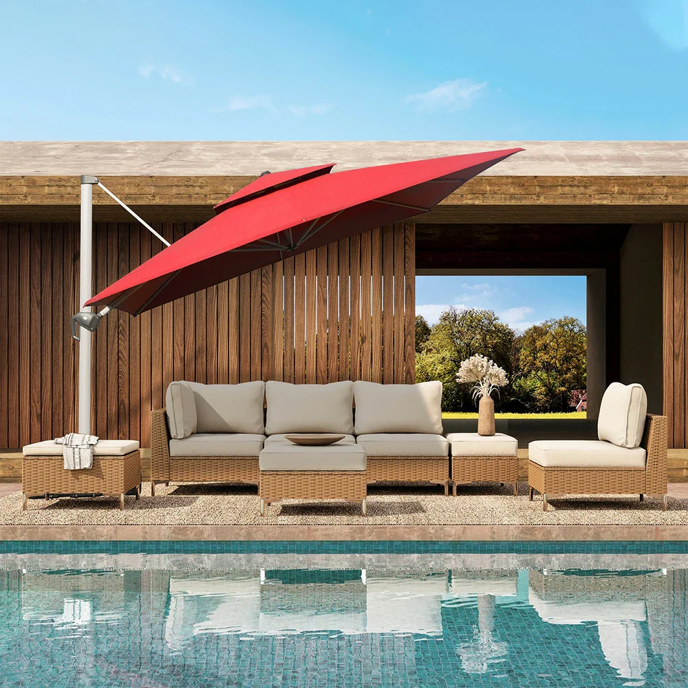 Cantilever Patio Umbrella - Square - Image 19