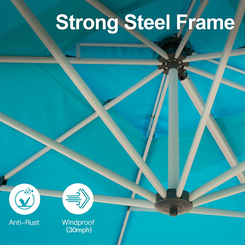 Cantilever Patio Umbrella - Square - Image 23