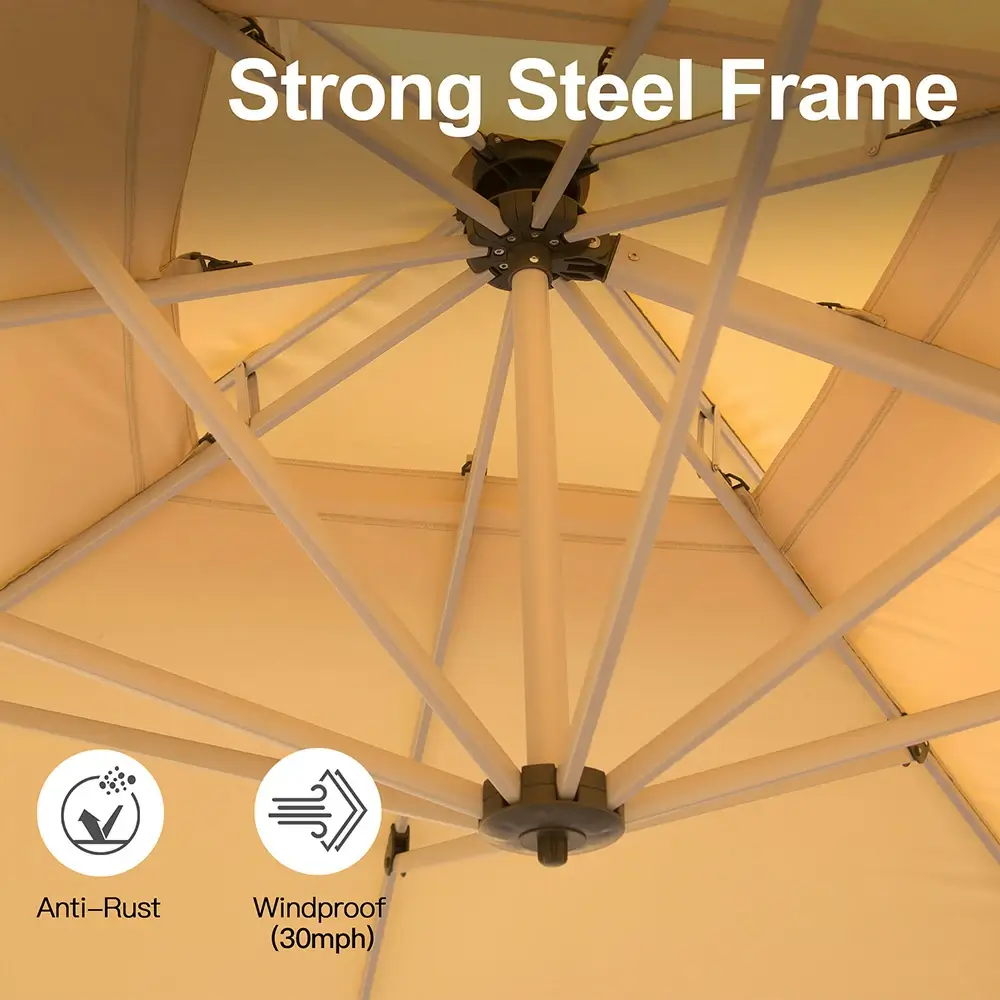 Cantilever Patio Umbrella - Square - Image 4