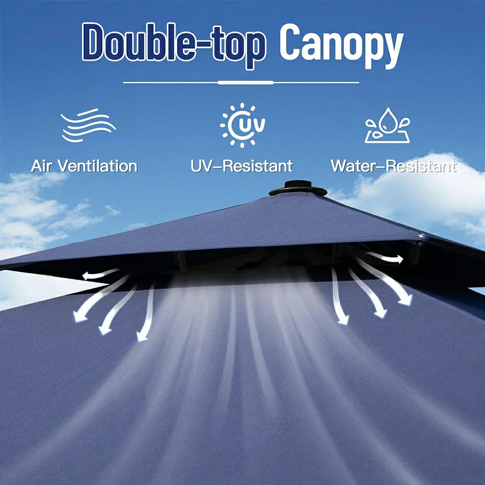 Cantilever Patio Umbrella - Square - Image 42