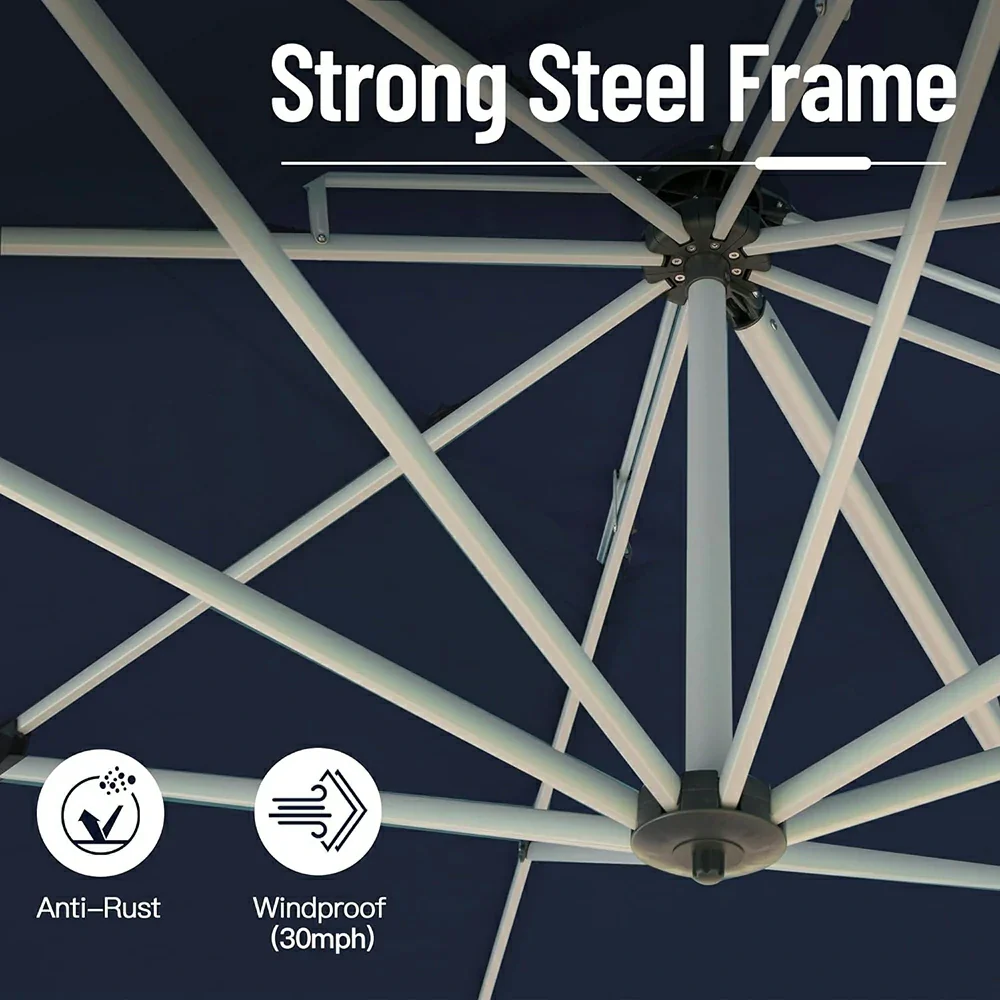 Cantilever Patio Umbrella - Square - Image 43