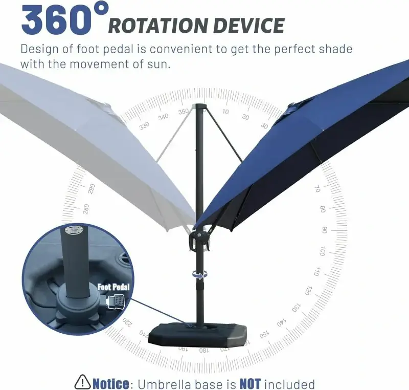 Cantilever Umbrella- Single Top - Image 101