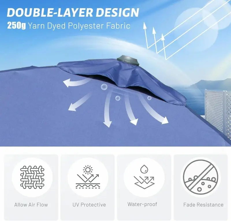 Cantilever Umbrella- Single Top - Image 102