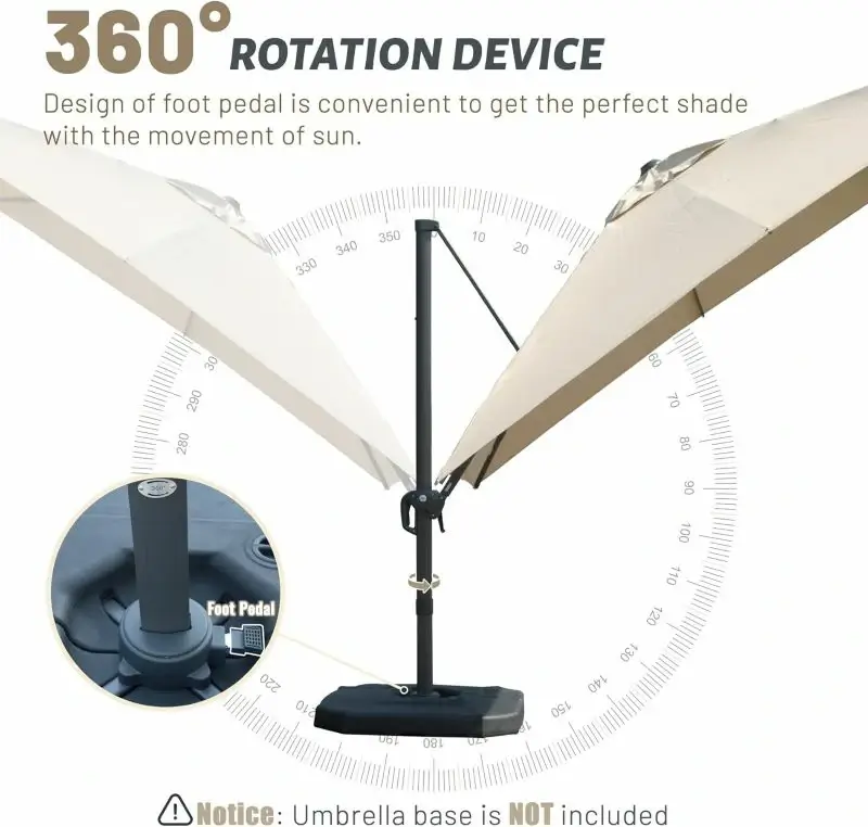 Cantilever Umbrella- Single Top - Image 110