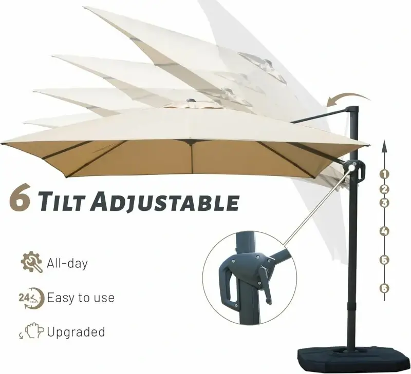 Cantilever Umbrella- Single Top - Image 111