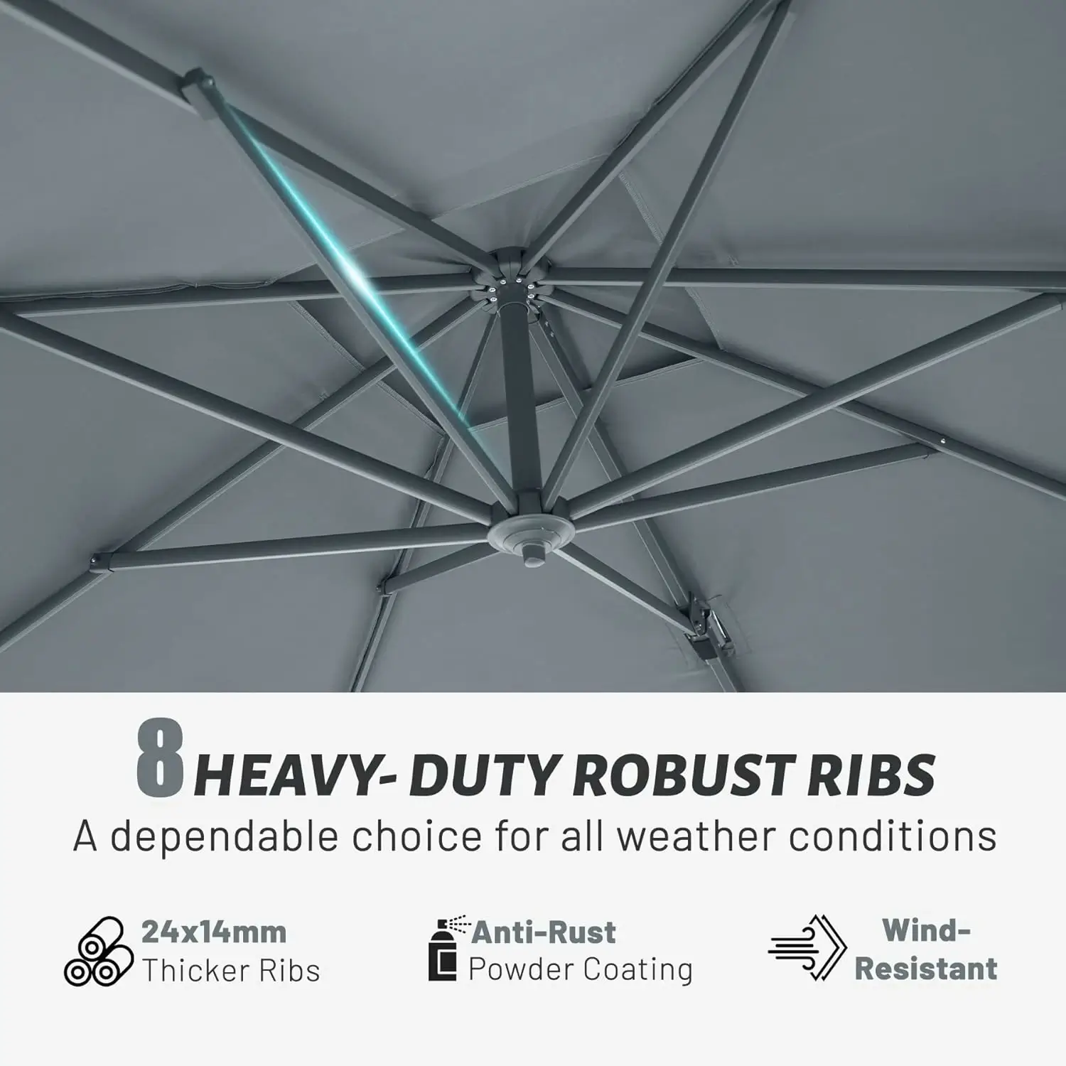 Cantilever Umbrella- Single Top - Image 116