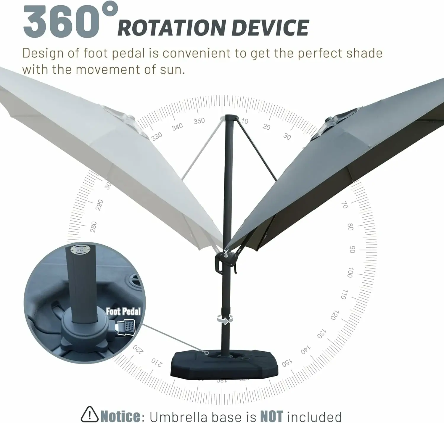 Cantilever Umbrella- Single Top - Image 118