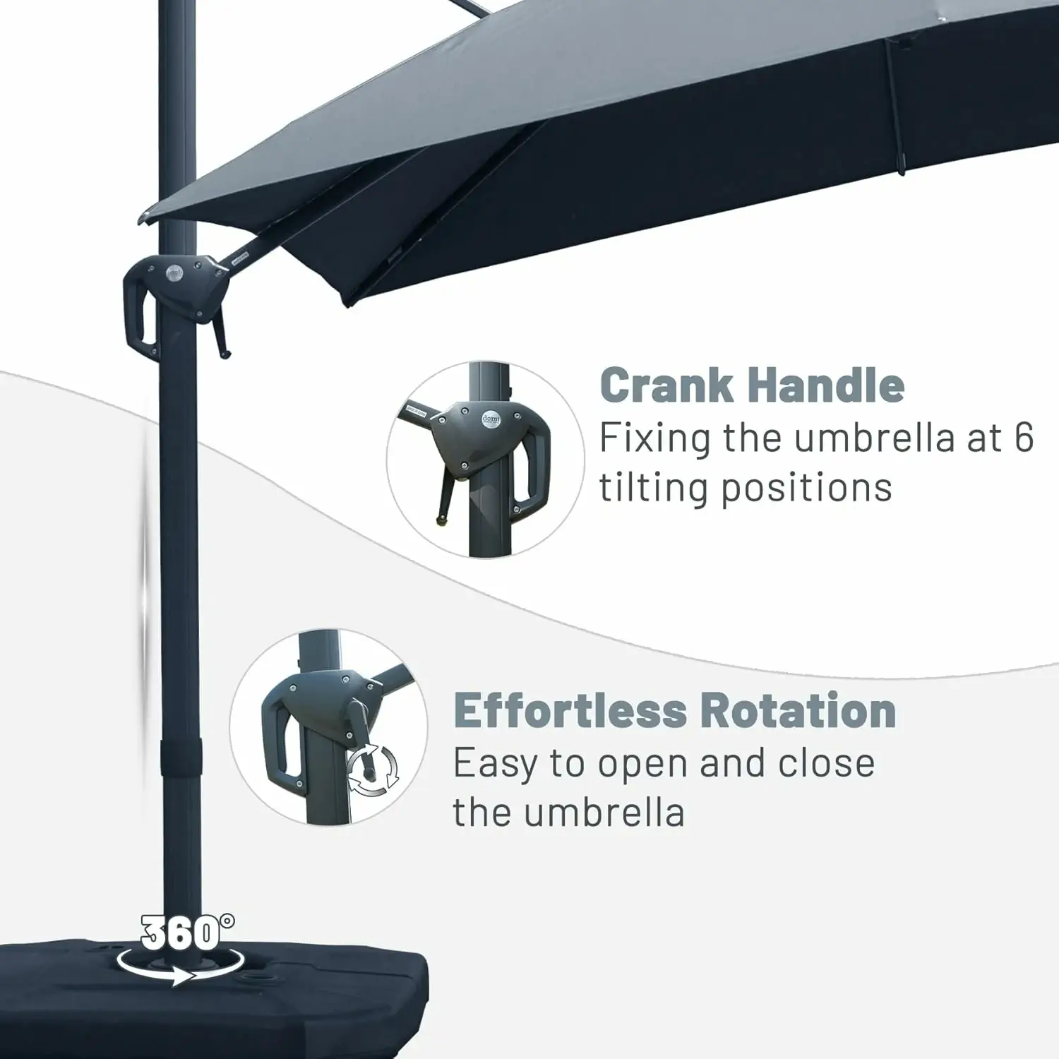 Cantilever Umbrella- Single Top - Image 119