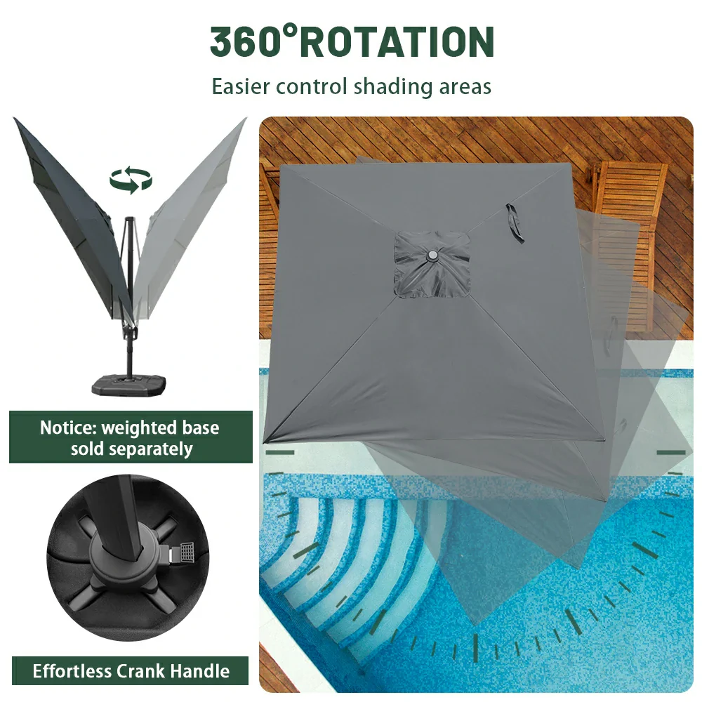 Cantilever Umbrella- Single Top - Image 13
