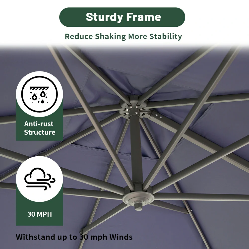 Cantilever Umbrella- Single Top - Image 23