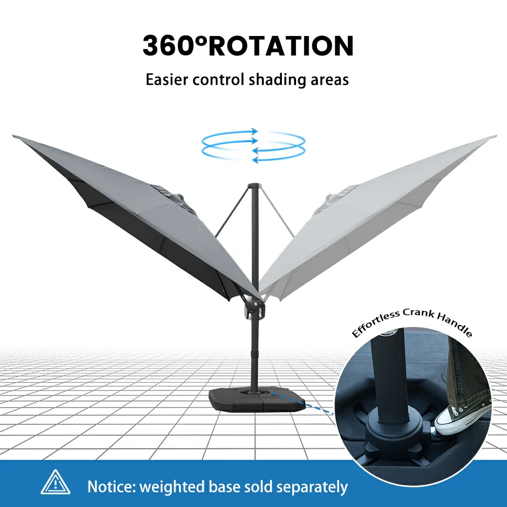 Cantilever Umbrella- Single Top - Image 37
