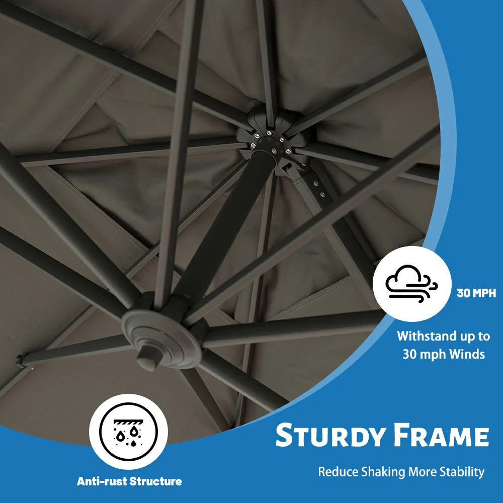 Cantilever Umbrella- Single Top - Image 39