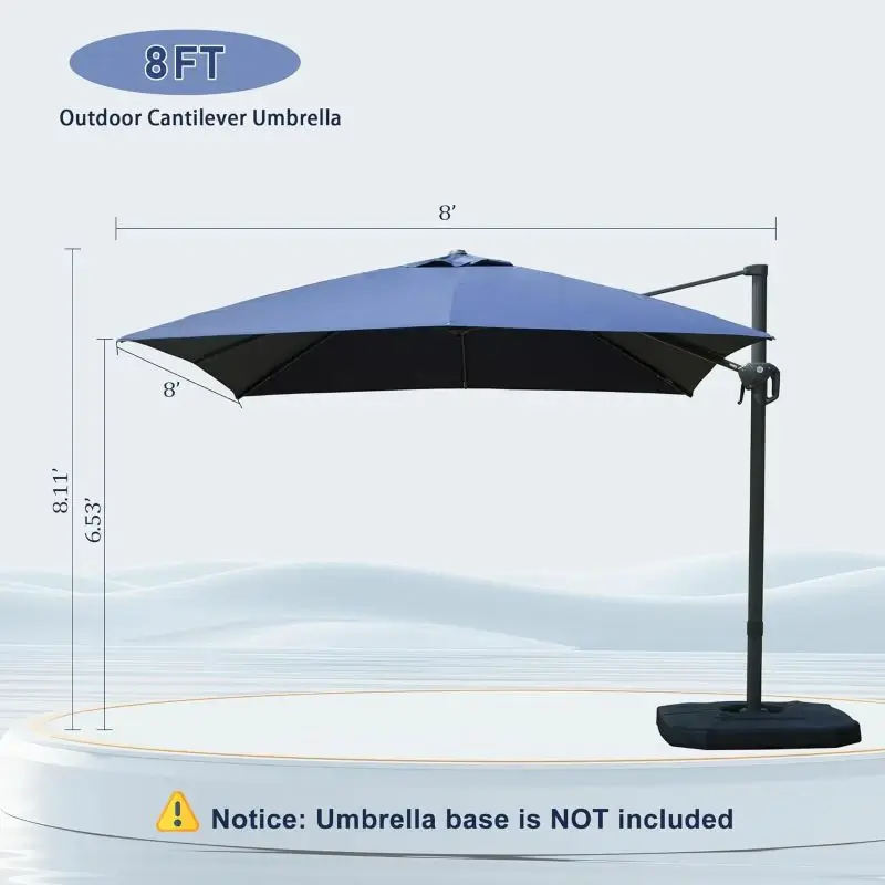 Cantilever Umbrella- Single Top - Image 98