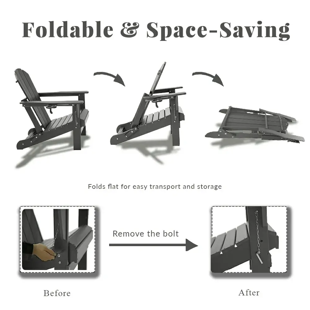 Classic Adirondack Chair - Image 5