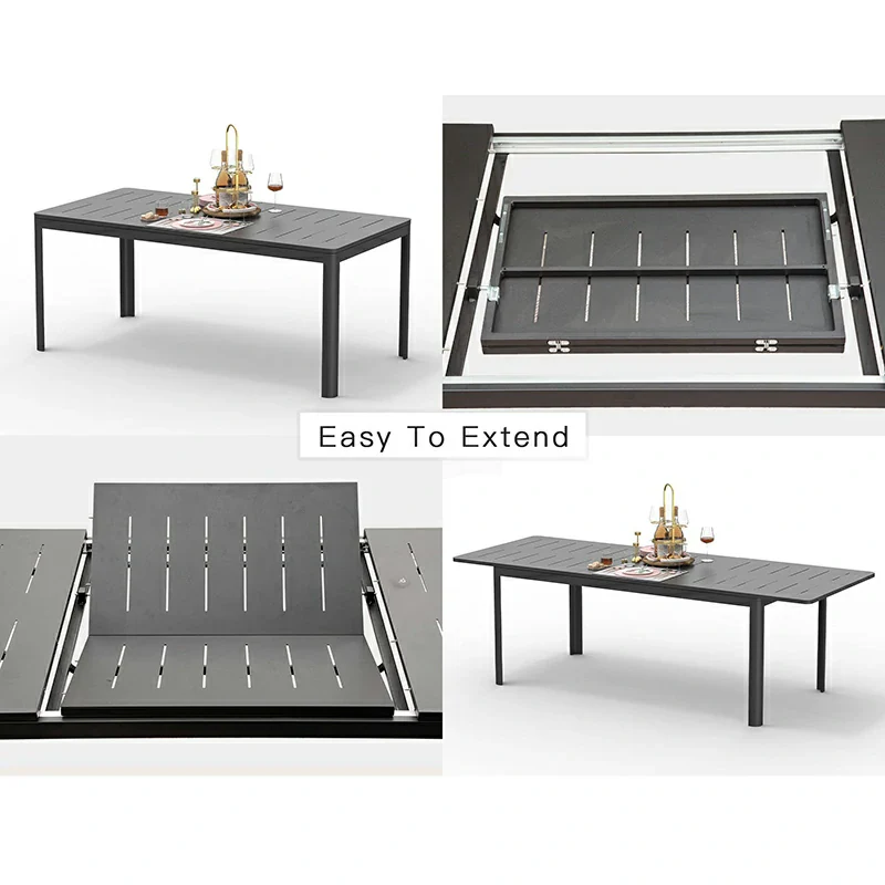 Expendable Patio Dining Table - Image 4