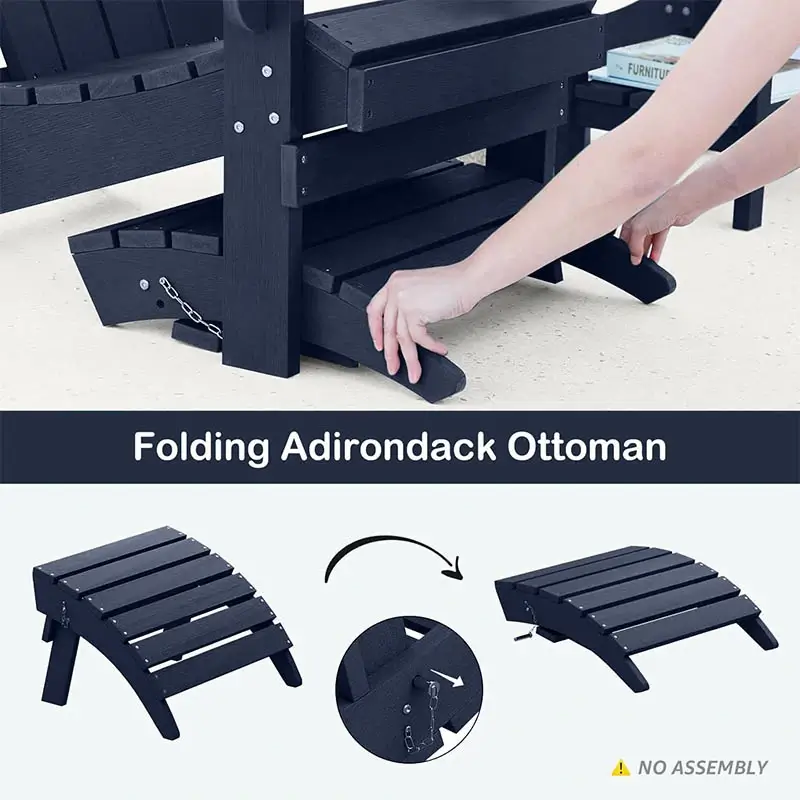 Folding Adirondack Ottoman - Image 21