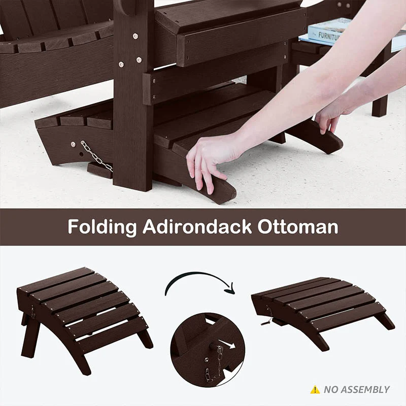 Folding Adirondack Ottoman - Image 30